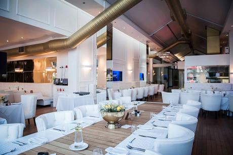 Mi reciente Gran Viaje a Sudáfrica & Botswana Interior del Restaurante Vista Marina en Cape Town