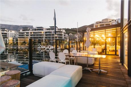 Terraza del Restaurante Vista Marina en Cape Town