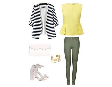 7 outfits a rayas