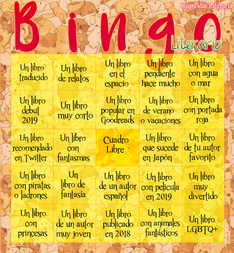 Bingo Literario 2019