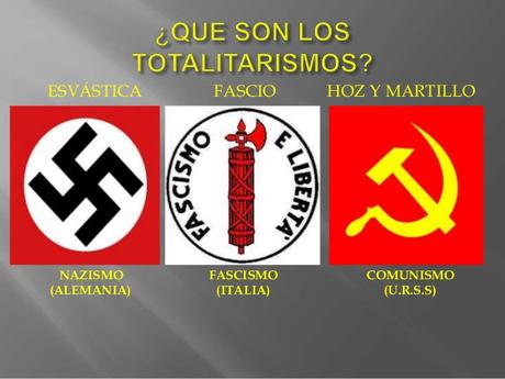 SIMILITUDES INQUIETANTES ENTRE NAZIS, FASCISTAS Y COMUNISTAS