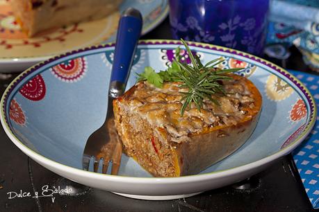 Calabaza Rellena de Carne Picada Calabaza Rellena de Carne Picada