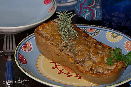 Calabaza Rellena de Carne Picada Calabaza Rellena de Carne Picada