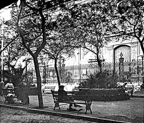La desaparecida Plaza del Salvador