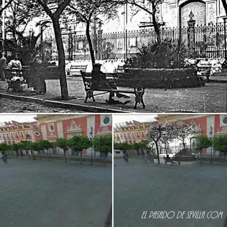 La desaparecida Plaza del Salvador