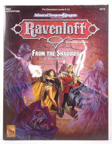 From the Shadows (1992) para Ravenloft (AD&D 2ª ed)
