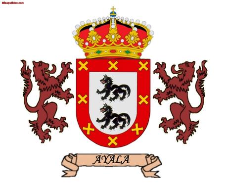Resultado de imagen de escudo los Ayala Toledo