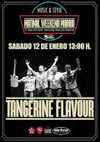 Concierto de Tangerine Flavour en el Mercado de Barceló