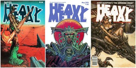 Revistas Heavy Metal en Internet Archive (Magazine Rack)