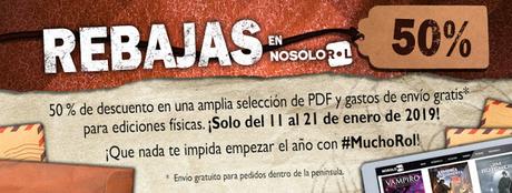 Rebajas en NSR: 50% dto en PDFs y gastos de envío gratis a peninsula