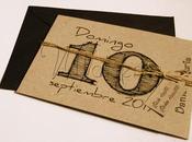 Invitaciones boda kraft