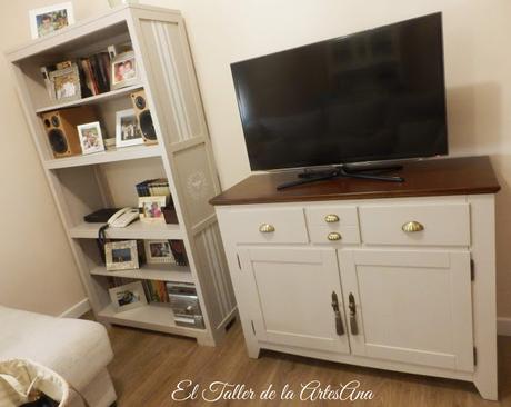 Estantería y mueble TV