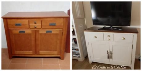 Estantería y mueble TV