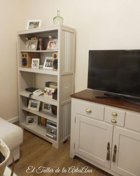 Estantería y mueble TV