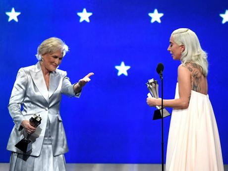 Lady Gaga y Glenn Close ganan premio a la mejor actriz en los #CriticsChoiceAwards (LISTA DE GANADORES) Lady Gaga y Glenn Close ganan premio a la mejor actriz en los #CriticsChoiceAwards (LISTA DE GANADORES)