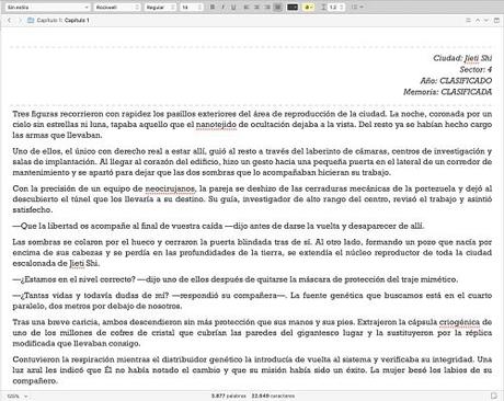 Como usar Scrivener el editor