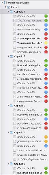 Como usar Scrivener el cuaderno