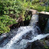 Salto de agua en Baño de la India