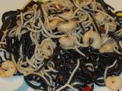 Espaguetis negros gulas gambitas