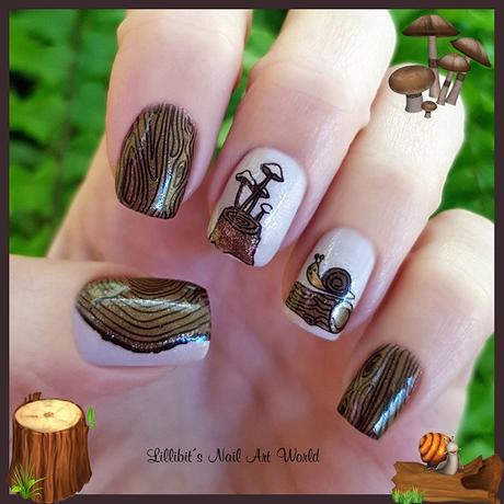 Tronco de árbol con Kads Nature 022 Tronco de árbol con Kads Nature 022