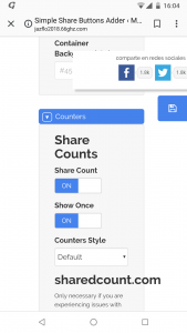 Simple Share Buttons Adders