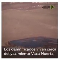 Indígenas de la Patagonia argentina han demandado por vertidos ilegales de residuos fruto del 'fracking'