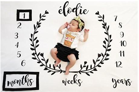 Mantas para fotografiar mes a mes a tu bebé o mantas milestone. Mantas para fotografiar mes a mes a tu bebé o mantas milestone.