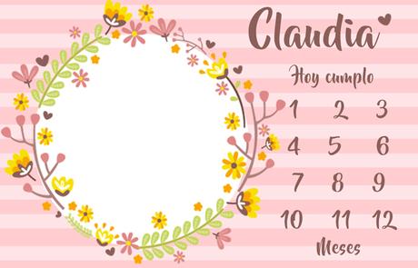 Mantas para fotografiar mes a mes a tu bebé o mantas milestone. Mantas para fotografiar mes a mes a tu bebé o mantas milestone.