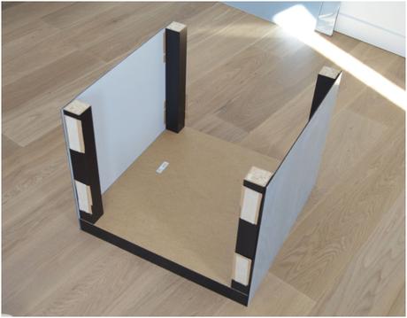 Ikea Hack, mesa de 10€ convertida en una pieza de diseño