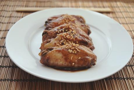 Lo que te salga de la olla (lenta)- Alitas de pollo teriyaki