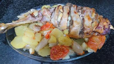 PIERNA DE CORDERO ECOLÓGICO LOJEÑO AL HORNO
