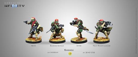 Presentación de los Khawarijs y Sniper Shot para Infinity