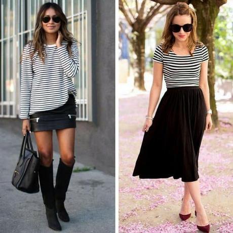 Outfits con falda negra Outfits con falda negra