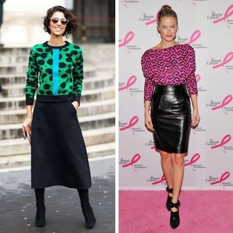 Outfits con falda negra Outfits con falda negra