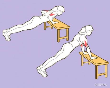 Ejercicios para la flacidez de los brazos