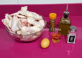 Alitas de pollo criollas