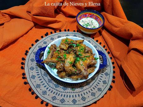 Alitas de pollo criollas