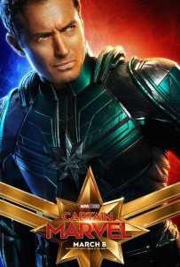 Diez nuevos afiches de Capitana Marvel
