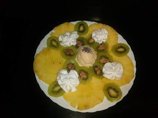 CARPACCIO DE PIÑA Y KIWI