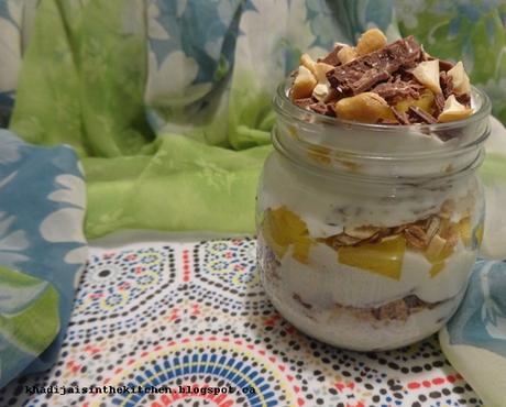 PARFAIT À LA MANGUE ET AU CHOCOLAT / MANGO CHOCOLATE PARFAIT / PARFAIT CON MANGO Y CHOCOLATE / بارفيه المانجو و الشوكولاطة