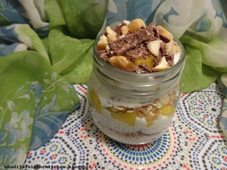 PARFAIT À LA MANGUE ET AU CHOCOLAT / MANGO CHOCOLATE PARFAIT / PARFAIT CON MANGO Y CHOCOLATE / بارفيه المانجو و الشوكولاطة