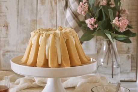 Almond Amaretto Bundt Cake #BundtBakers