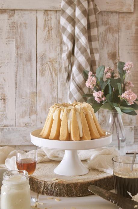 Almond Amaretto Bundt Cake #BundtBakers
