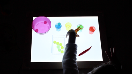 NUESTRA MESA DE LUZ GUIDECRAFT|  RECURSO EDUCATIVO INFANTIL Y DIVERTIDO