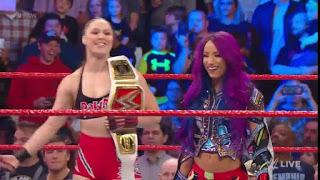 Sasha banks se insulta con Ronda Rousey en las redes