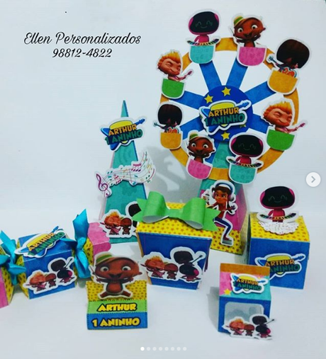 Fiesta Tematica Mini Beat Power Rockers - Paperblog