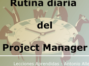 Rutina diaria Project Manager