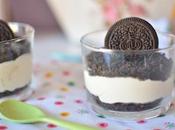 Vasitos cheesecake oreo