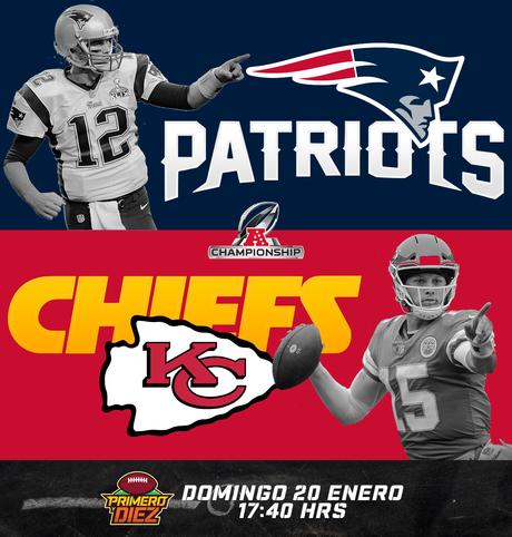 Los detalles a seguir en el Patriots vs Chiefs