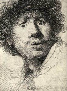 totenart-punta-seca-rembrandt